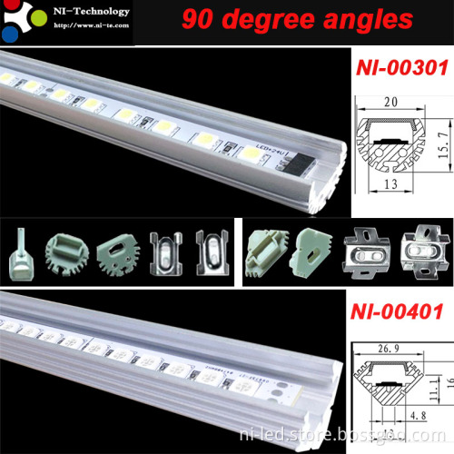 5050 RGB LED Bar Light with Aluminum Profile